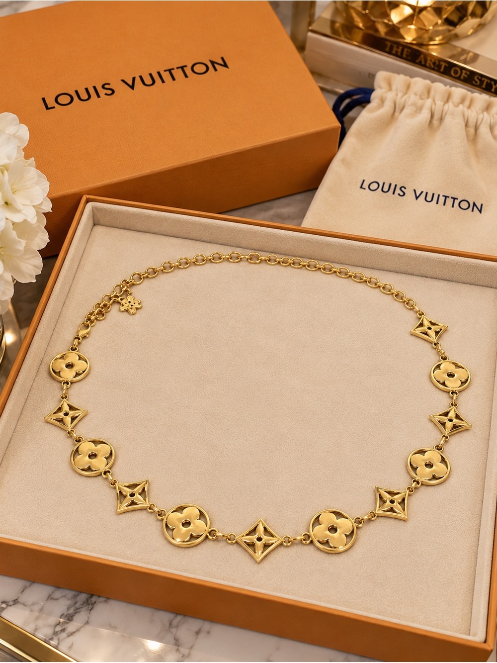 Golden Belly Chain Belt